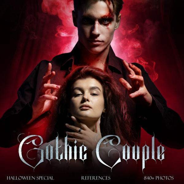 840+ Gothic Couple Halloween References